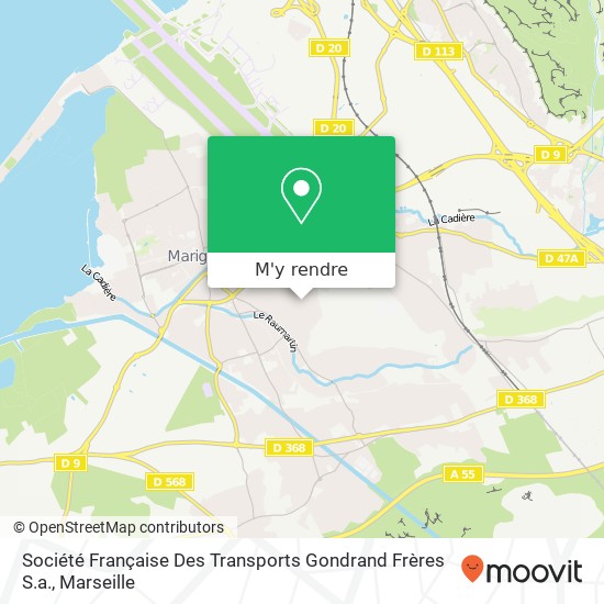 Société Française Des Transports Gondrand Frères S.a. plan