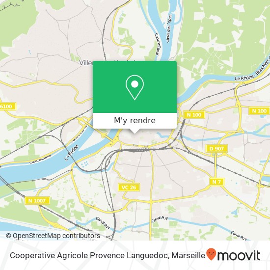 Cooperative Agricole Provence Languedoc plan