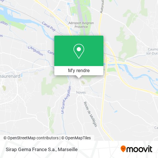 Sirap Gema France S.a. plan