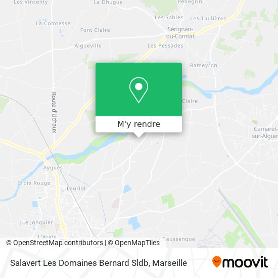 Salavert Les Domaines Bernard Sldb plan