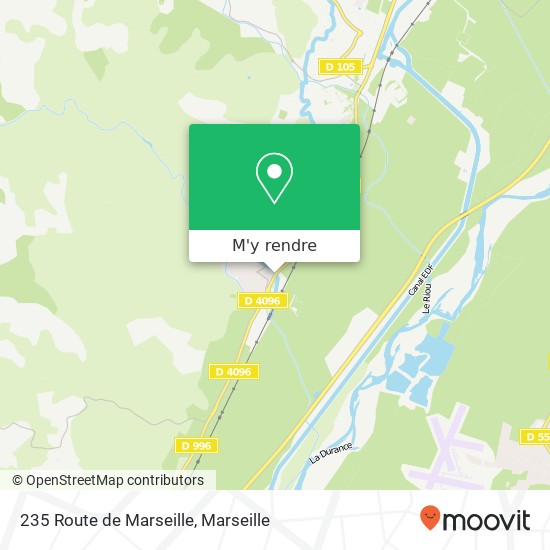 235 Route de Marseille plan