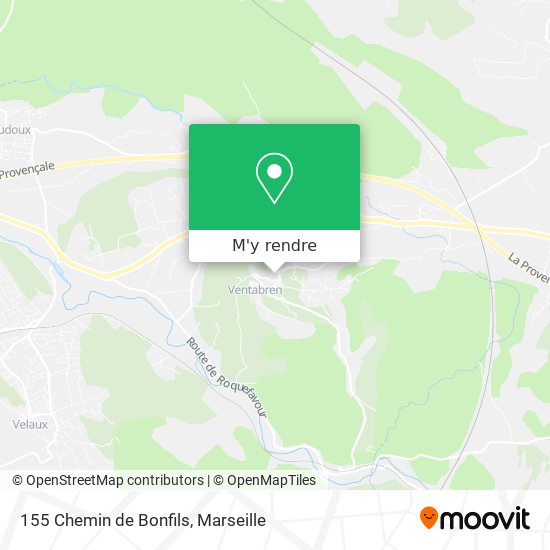 155 Chemin de Bonfils plan