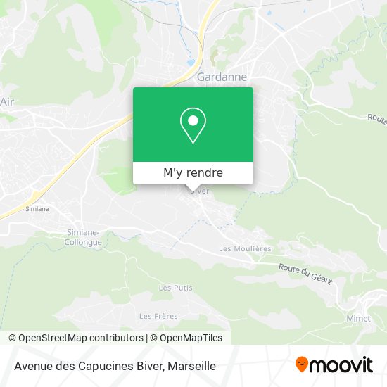 Avenue des Capucines Biver plan
