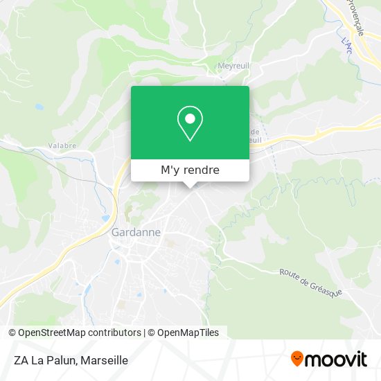 ZA La Palun plan