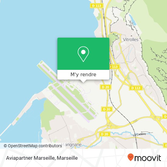 Aviapartner Marseille plan