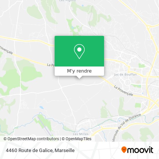 4460 Route de Galice plan