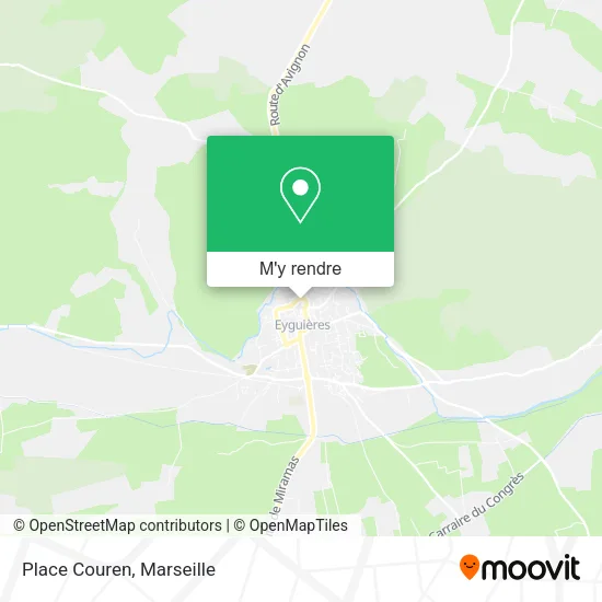 Place Couren plan