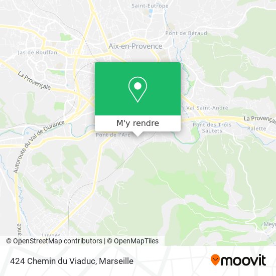 424 Chemin du Viaduc plan