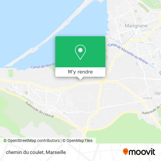 chemin du coulet plan