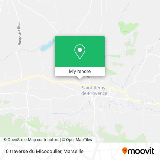 6 traverse du Micocoulier plan