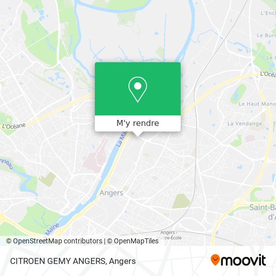CITROEN GEMY ANGERS plan