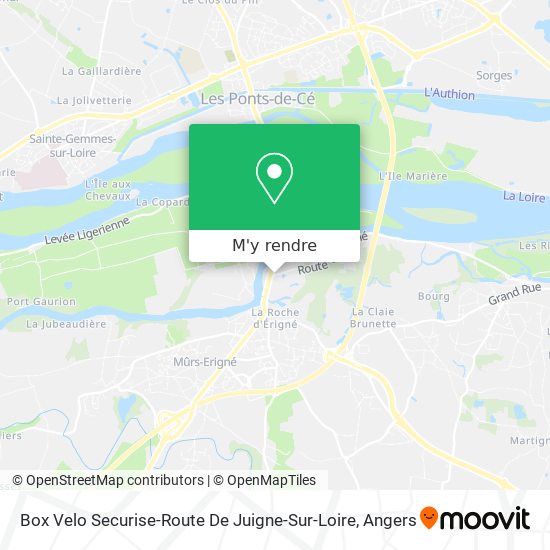 Box Velo Securise-Route De Juigne-Sur-Loire plan