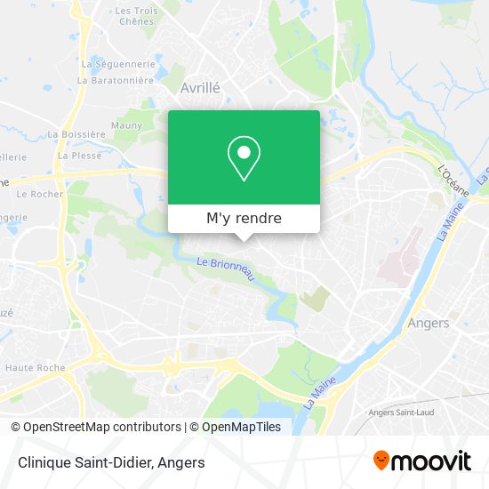 Clinique Saint-Didier plan