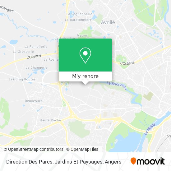 Direction Des Parcs, Jardins Et Paysages plan