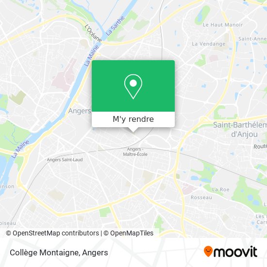 Collège Montaigne plan
