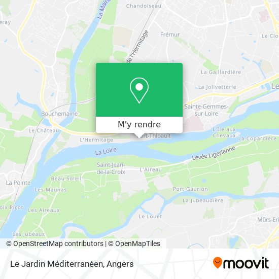 Le Jardin Méditerranéen plan