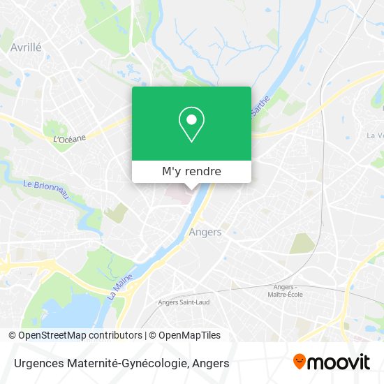 Urgences Maternité-Gynécologie plan