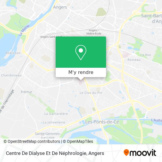Centre De Dialyse Et De Néphrologie plan