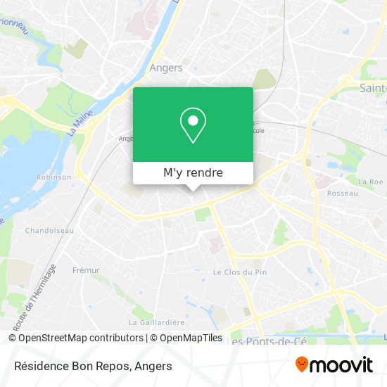 Résidence Bon Repos plan