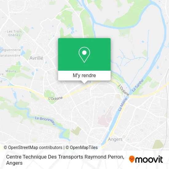 Centre Technique Des Transports Raymond Perron plan