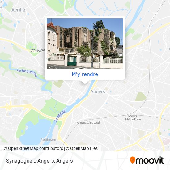 Synagogue D'Angers plan