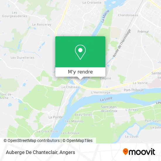 Auberge De Chanteclair plan