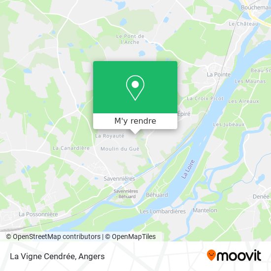 La Vigne Cendrée plan