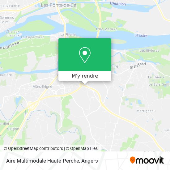 Aire Multimodale Haute-Perche plan