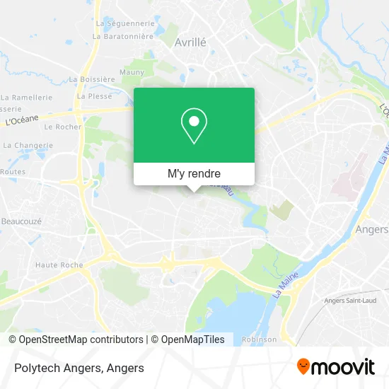 Polytech Angers plan