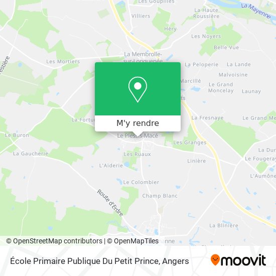 École Primaire Publique Du Petit Prince plan