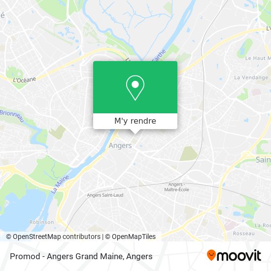 Promod - Angers Grand Maine plan