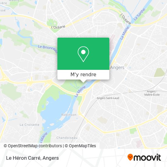 Le Héron Carré plan
