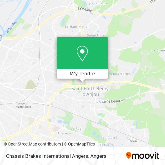 Chassis Brakes International Angers plan