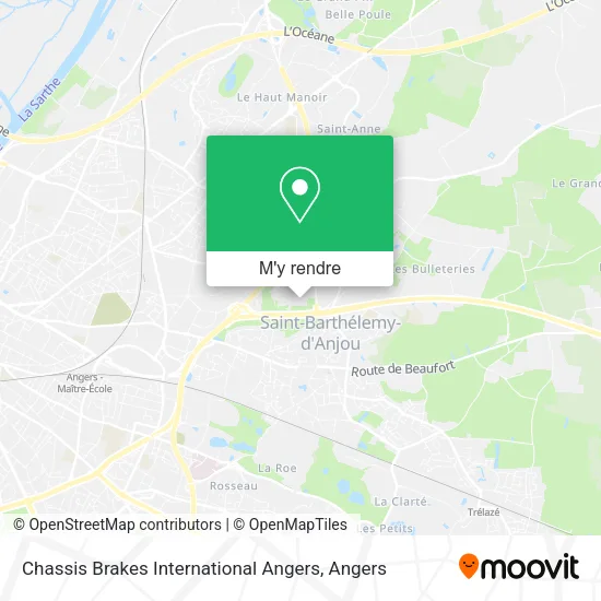 Chassis Brakes International Angers plan