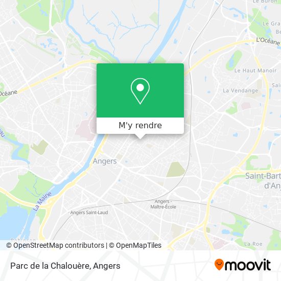 Parc de la Chalouère plan