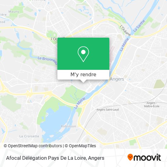 Afocal Délégation Pays De La Loire plan