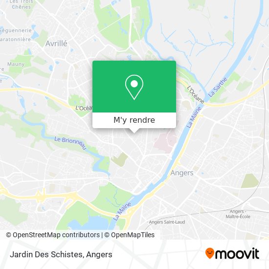 Jardin Des Schistes plan
