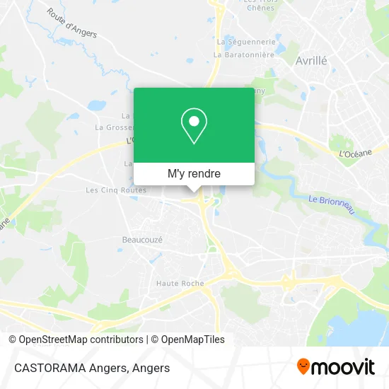 CASTORAMA Angers plan