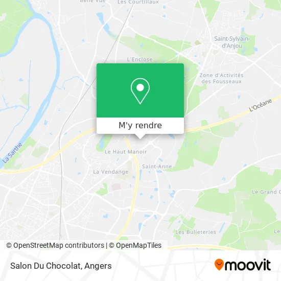 Salon Du Chocolat plan