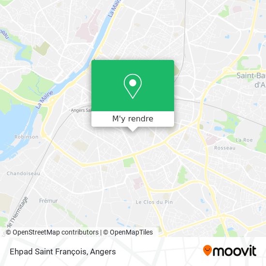 Ehpad Saint François plan