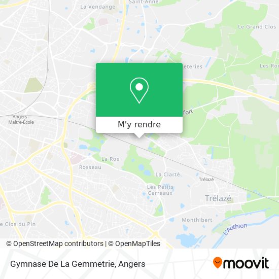 Gymnase De La Gemmetrie plan