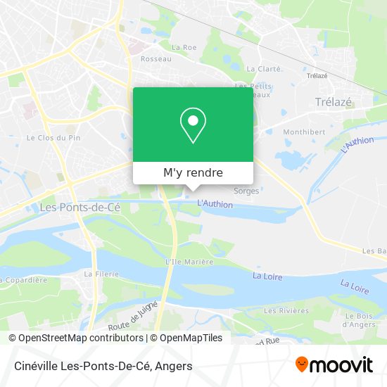 Cinéville Les-Ponts-De-Cé plan