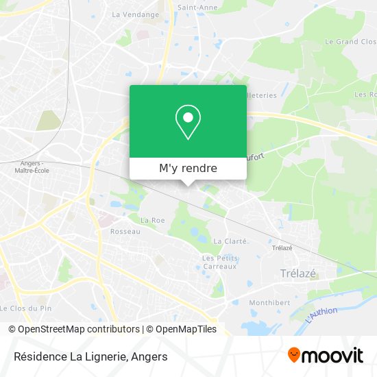 Résidence La Lignerie plan