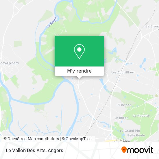 Le Vallon Des Arts plan