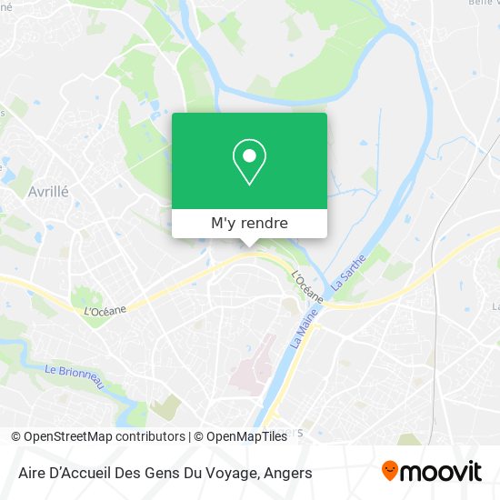 Aire D’Accueil Des Gens Du Voyage plan