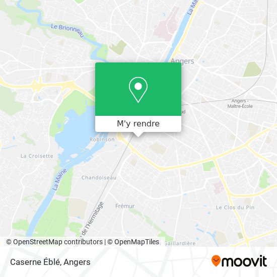 Caserne Éblé plan