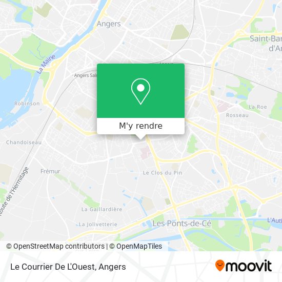 Le Courrier De L'Ouest plan