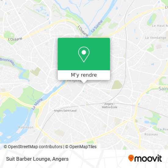 Suit Barber Lounge plan