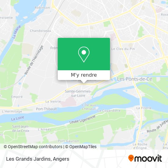 Les Grands Jardins plan