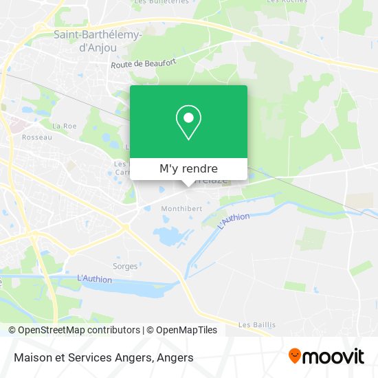 Maison et Services Angers plan